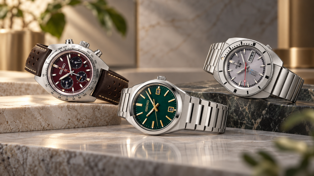 Seiko Uhrenwissen – Automatik-, Quarz- und Solaruhren